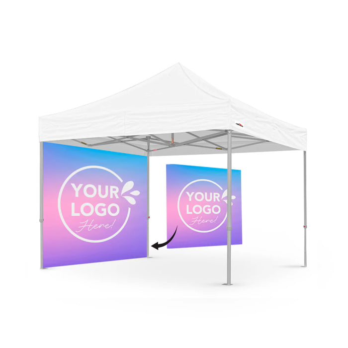 10' Custom Printed Pop-up Tent Canopy Wall