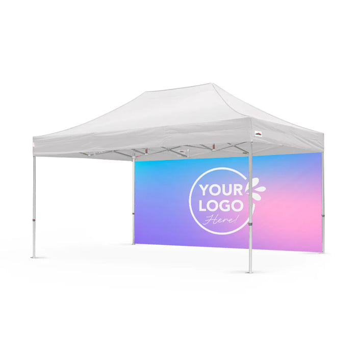 15' Custom Printed Pop-up Tent Canopy Wall