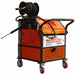 4000 PSI hot water pressure washer with 85ft hose reel and 7.5 HP electric motor TMG-HW42E