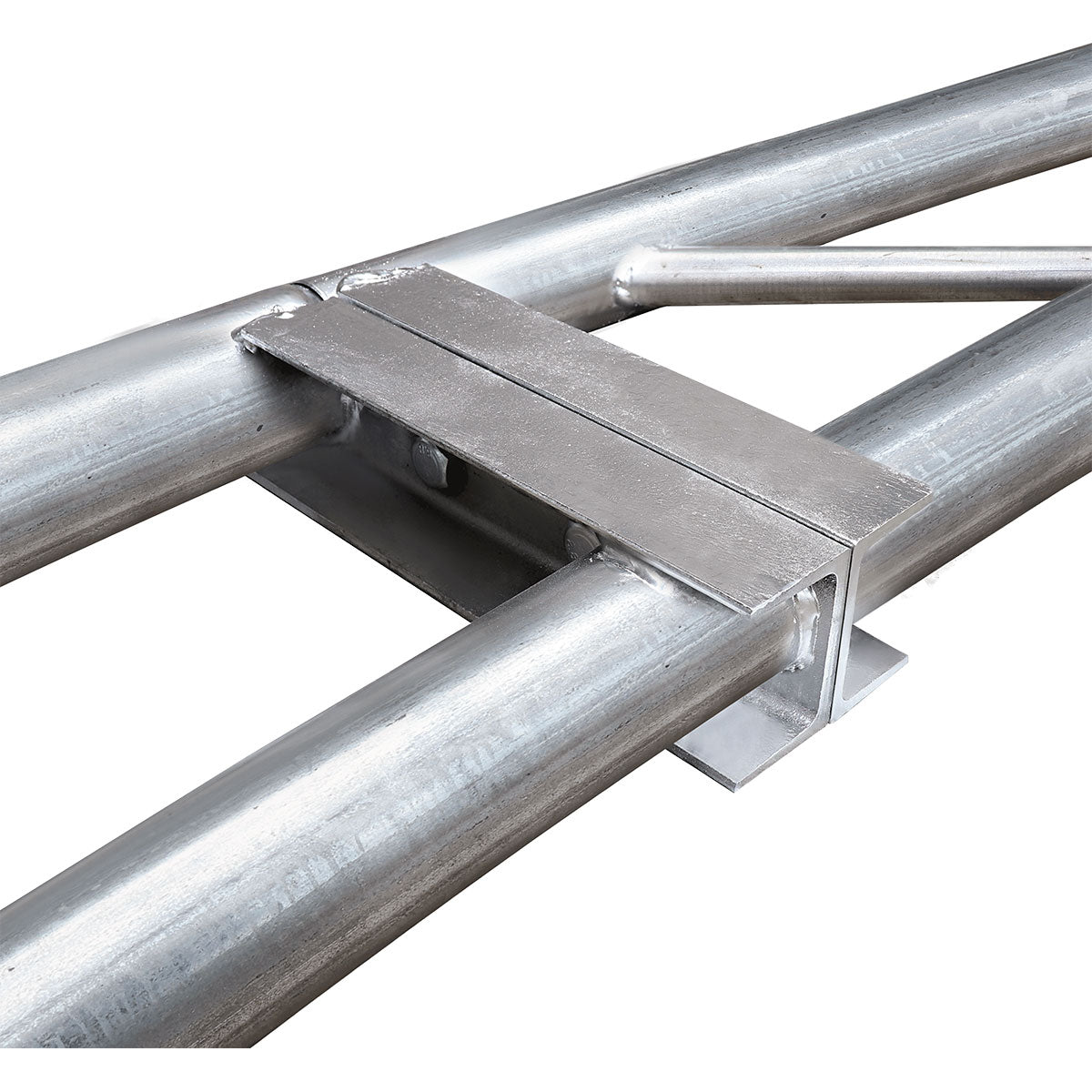 TMG-DT4022C 40' x 20' dual truss container shelter with heavy duty 21 oz PVC cover
