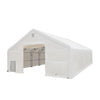 Snow Series™ 40' x 40' Dual Truss Storage Shelter, 35 PSF Snow Load Rated, Engineering Drawing, Heavy Duty 21 oz PVC Cover & Drive Through Doors, TMG-DTE4040-SR35