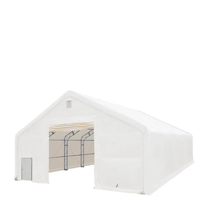 40' x 60' Dual Truss Storage Shelter with Heavy Duty 21 oz PVC Cover & Drive Through Doors, TMG-DT4062 (Previously TMG-DT4061)
