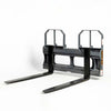 42" Pallet Fork for Skid Steer, Heavy Duty Class II Forks, 4,200 lbs Capacity and Wide Guard, TMG-SPF42