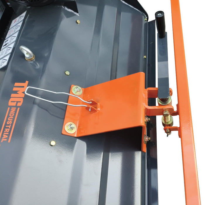 48" ATV Flail Mower Slasher with 14 HP Kohler Engine and Tow-Behind Side Shift, TMG-AFM48K
