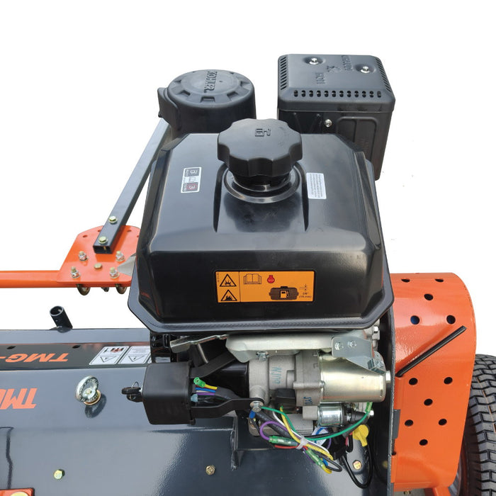 TMG-AFM48K 48" ATV flail mower with 14 HP Kohler engine and tow-behind side shift