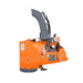 TMG-SSB48 48" mini skid steer snow blower with 20" impeller and 360° hydraulic motor-driven chute