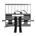 48 inch pallet fork for skid steer with hydraulic side shift and 4200 lb capacity TMG-SPF48S
