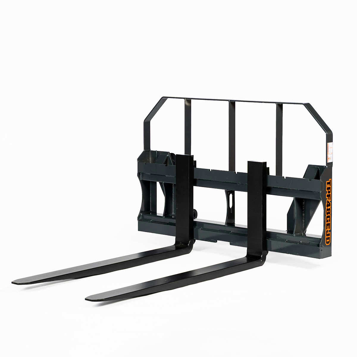 48 inch pallet fork for tractor loader with Global Euro mount and 4200 lb capacity TMG-TPF48GEJD