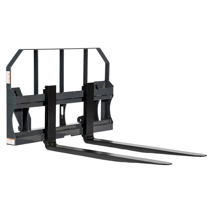 48 inch pallet fork for tractor loader with Global Euro mount and 4200 lb capacity TMG-TPF48GEJD