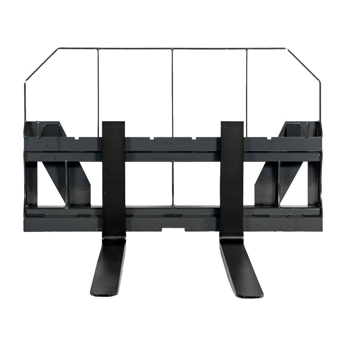 48 inch pallet fork for tractor loader with Global Euro mount and 4200 lb capacity TMG-TPF48GEJD