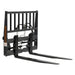48 inch pallet fork with hydraulic side shift for tractor loader with Global Euro mount and 4200 lb capacity TMG-TPF48GEJDS