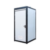 4' Portable Washroom with Ceramic Toilet, Sink and Solar Powered Exhaust Fan, TMG-FTS04