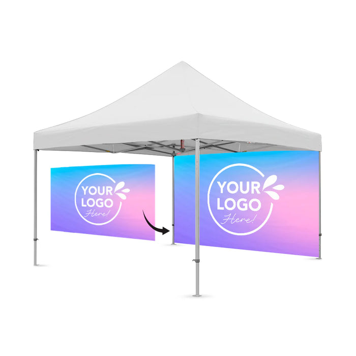 13' Custom Printed Pop-up Tent Canopy Wall