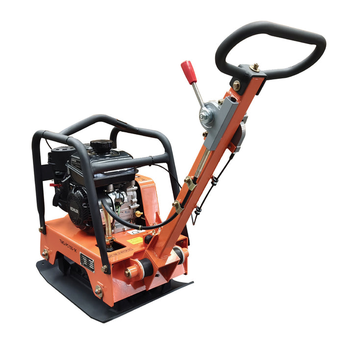 TMG-PC150-1K vibratory plate compactor with 5.5 HP Kohler engine and 5600 lb compaction force
