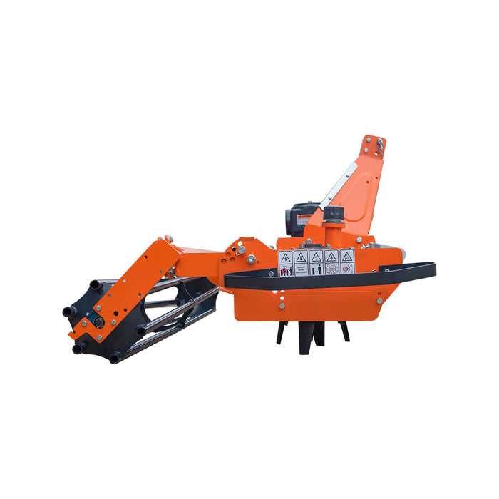 80" Rotary Power Harrow with Pipe Roller, 55-80 HP Tractor, 3-Point Hitch, Cat 1 & 2, TMG-TPH80