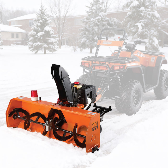 TMG-GSB60U ATV/UTV snow blower, 60" width, 12 HP engine, universal mount kit
