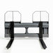 60" pallet fork for skid steer with heavy-duty Class II forks, 4,200 lbs capacity, and wide guard, TMG-SPF60