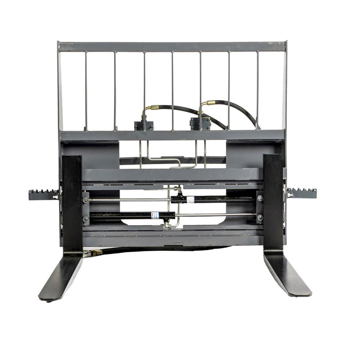60 inch pallet fork for skid steer with hydraulic side shift and 4200 lb capacity TMG-SPF60S