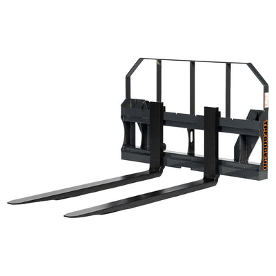 60 inch pallet fork for tractor loader with Global Euro mount and 4200 lb capacity TMG-TPF60GEJD