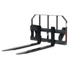 60" Pallet Fork for Tractor Loader, Global Euro / John Deere Euro Mount, Class II Forks, 4,200 lbs Capacity, TMG-TPF60GEJD