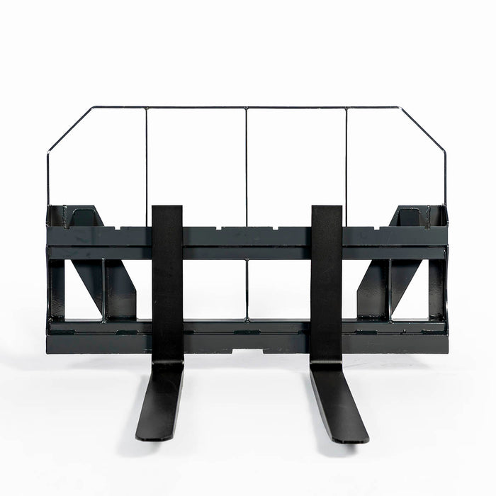 60 inch pallet fork for tractor loader with Global Euro mount and 4200 lb capacity TMG-TPF60GEJD