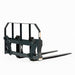 60 inch pallet fork for tractor loader with Global Euro mount and 4200 lb capacity TMG-TPF60GEJD