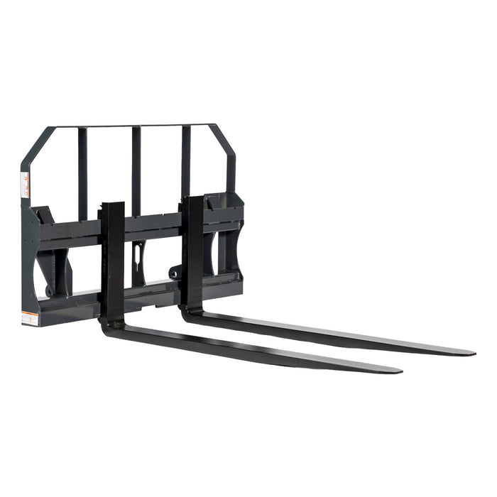 60 inch pallet fork for tractor loader with Global Euro mount and 4200 lb capacity TMG-TPF60GEJD