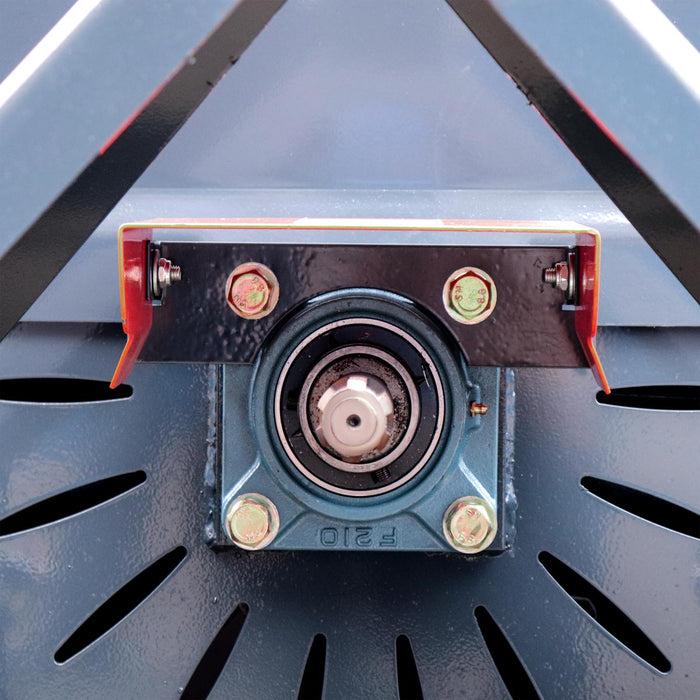 TMG Industrial Compact 3-Point Wood Chipper, 6" Chipping Capacity, Category 1 Hookup, 30-75 HP Tractor, PTO Shaft Included, TMG-WC65