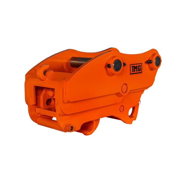 TMG Industrial Quick Coupler for Excavator, 2-½” Pin Diameter, 13-½”-16” Pin Spread, Built-In Lifting Point (4400 Lb Rating), TMG-EQC60