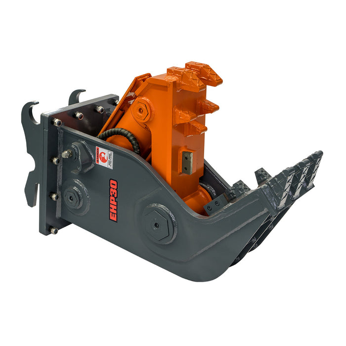Hydraulic Pulverizer for 4-8 Ton Excavators, 30 Ton Crushing Force, Concrete Crusher, Rebar Cutting Jaw, TMG-EHP30