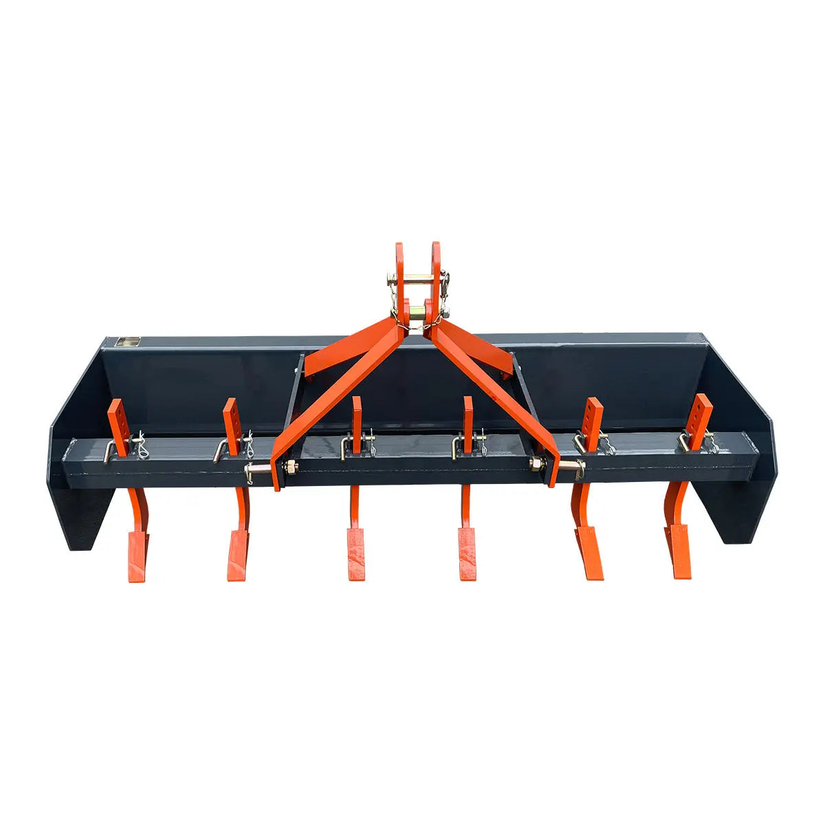 【手渡し】Town & CountryPRO-SERIES SUPER-LITE TMG 72” Box Scraper for Tractors, 3-Point Hitch Blade w/Ripper Shanks