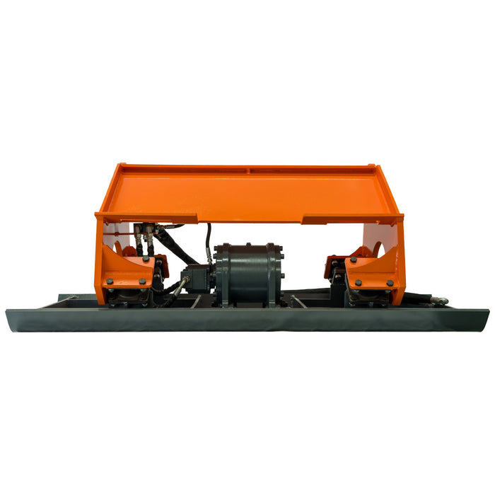 72" Skid Steer Plate Compactor Attachment, 11000lb Compaction Force, Quick Attach, TMG-SPC110