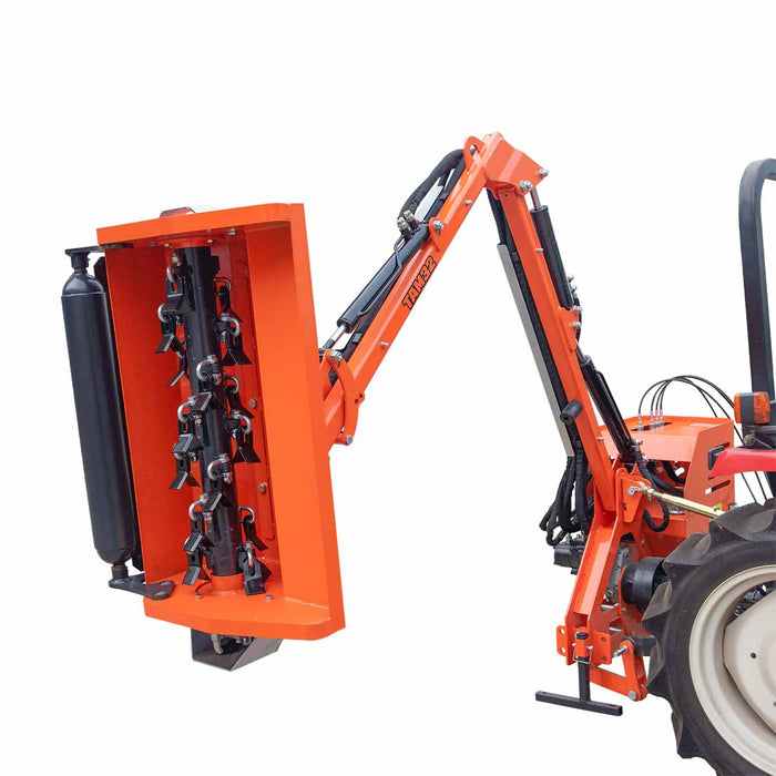 32" Side Boom Mower, Hydraulic Reach Arm, Tractor-Mounted, Cat 1, 108" Reach, TMG-TAM32