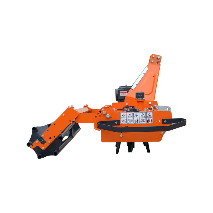67" Rotary Power Harrow with Pipe roller, 40-70 HP Tractor, 3-Point Hitch, Cat 1 & 2, TMG-TPH70