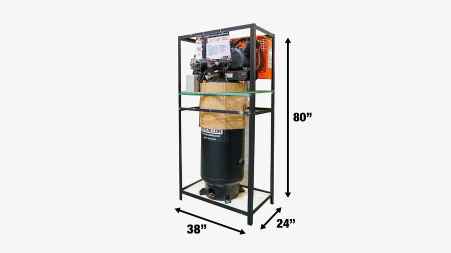 60 Gallon 5 HP Stationary Electric Air Compressor (Discontinued, No Longer Available) TMG-ACE60