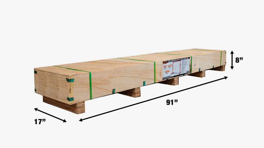0.5 Ton  Steel Gantry Crane with Adjustable Height, Auto-Lock & Swivel Caster Wheels TMG-AGC06