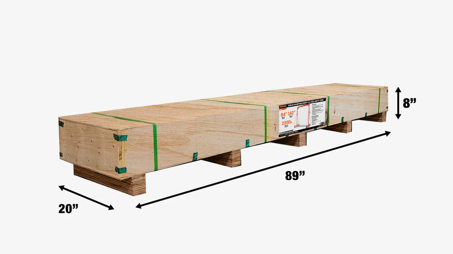 1 Ton  Steel Gantry Crane with Adjustable Height, Auto-Lock & Swivel Caster Wheels TMG-AGC11