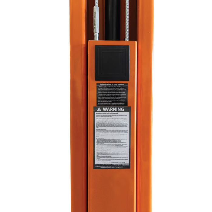 TMG-TO2609 10,000 lb two-post overhead auto lift, ALI certified extended height model
