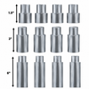Truck Adapter Kit for Two-Post Auto Lifts TMG-ALT120, ALT128, ALT130, ALT138, Height 1.5”, 3”, 6”, 12-Piece, TMG-ALT112