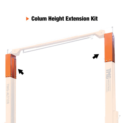 23.5" Column Height Extension Kit for Two-Post Auto Lifts TMG-ALT120 and ALT130, TMG-ALT118