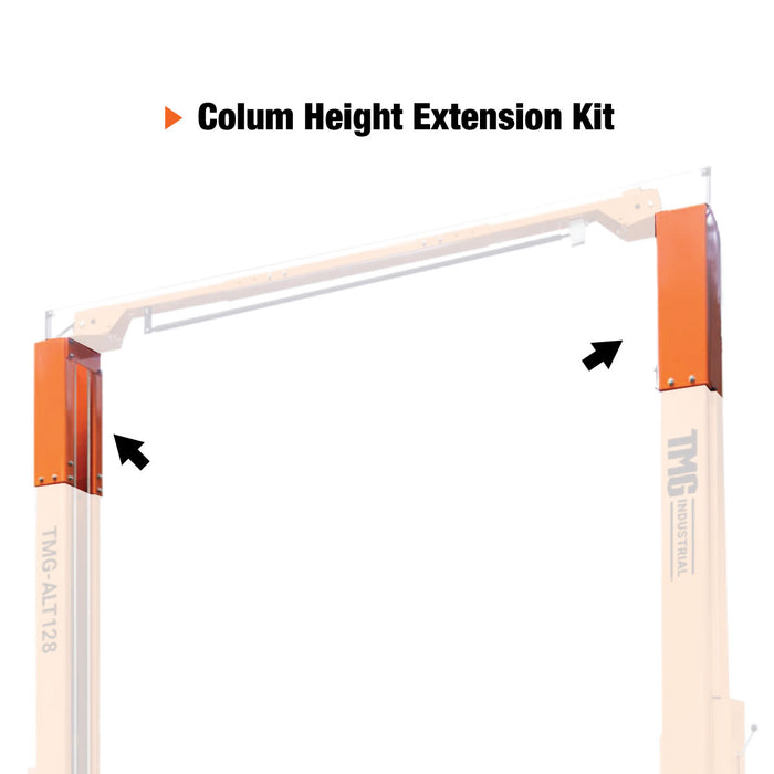 23.5" Column Height Extension Kit for Two-Post Auto Lifts TMG-ALT120 and ALT130, TMG-ALT118