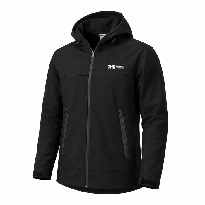 Veste de pluie zippée TMG, noire