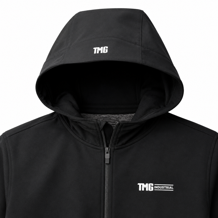 Veste de pluie zippée TMG, noire