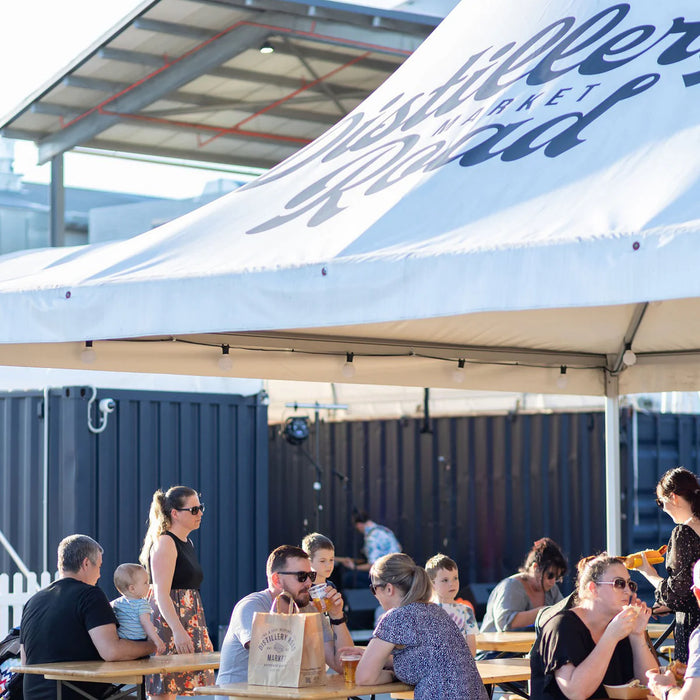 13' x 13' Custom Printed Marquee Tent Canopy - Four Sided Printing