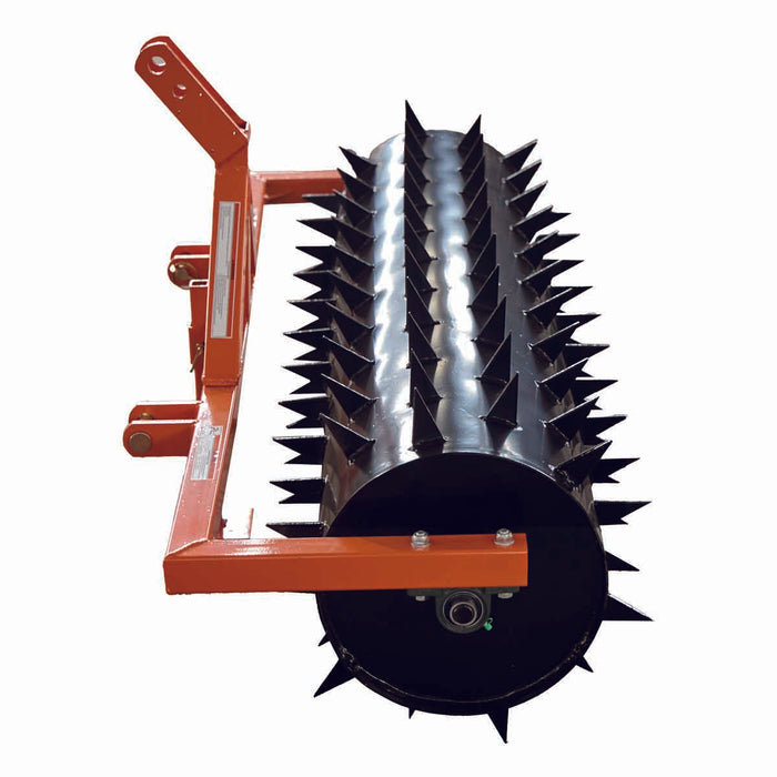 TMG Industrial 60” 3-Point Drum Spike Aerator, CAT 1 & 2 Hook-Up, 20-50 HP Tractor, TMG-TSA05