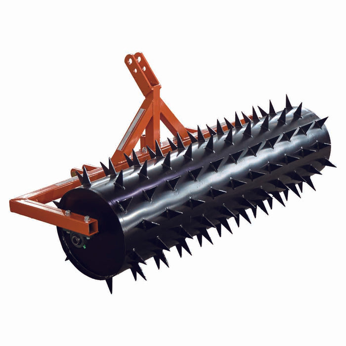 TMG Industrial 60” 3-Point Drum Spike Aerator, CAT 1 & 2 Hook-Up, 20-50 HP Tractor, TMG-TSA05