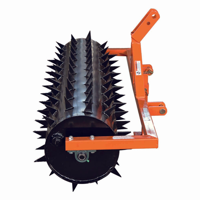 TMG Industrial 60” 3-Point Drum Spike Aerator, CAT 1 & 2 Hook-Up, 20-50 HP Tractor, TMG-TSA05