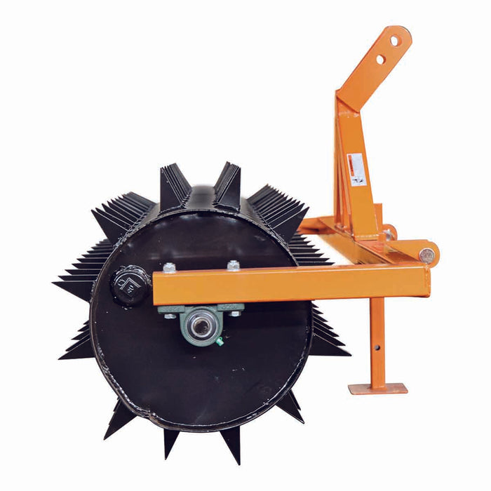 TMG Industrial 72” 3-Point Drum Spike Aerator, CAT 1 & 2 Hook-Up, 20-50 HP Tractor, TMG-TSA06