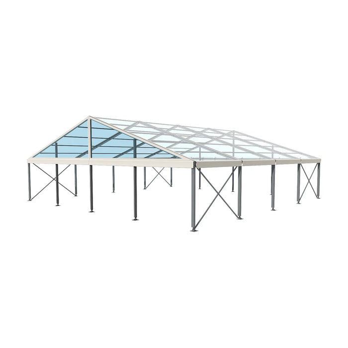 66' Wide Clear Span A-Frame Tent, Aluminum Frame