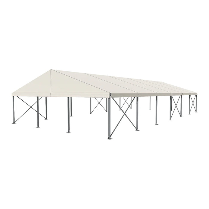 50' Wide Clear Span A-Frame Tent, Aluminum Frame